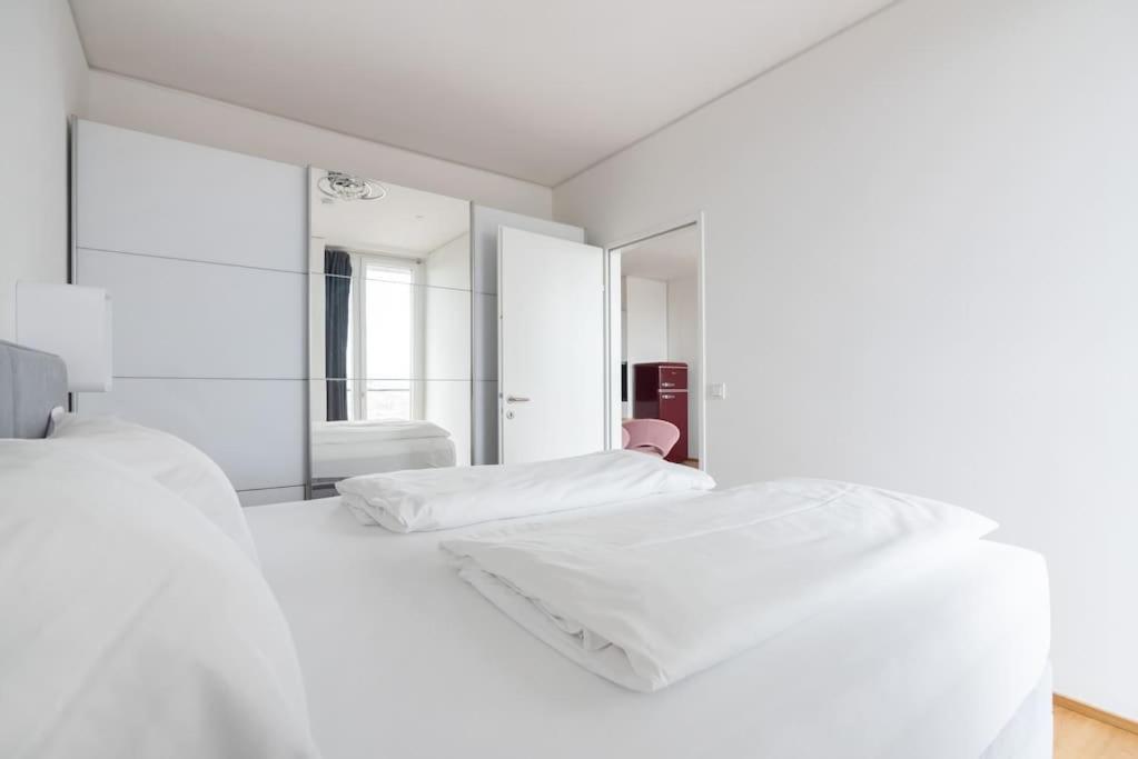 비엔나 Hoch Hinaus, Neu Und Stilvoll Mit Pool Am Dach 아파트 외부 사진